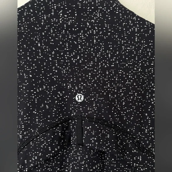 Lululemon define jacket black white dot 6